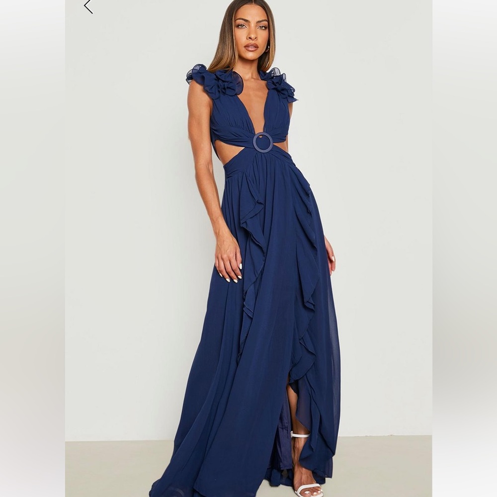 Trendy Cut Out Maxi Dress size 10 US